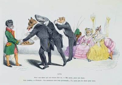 These gentlemen are so greedy... by Grandville